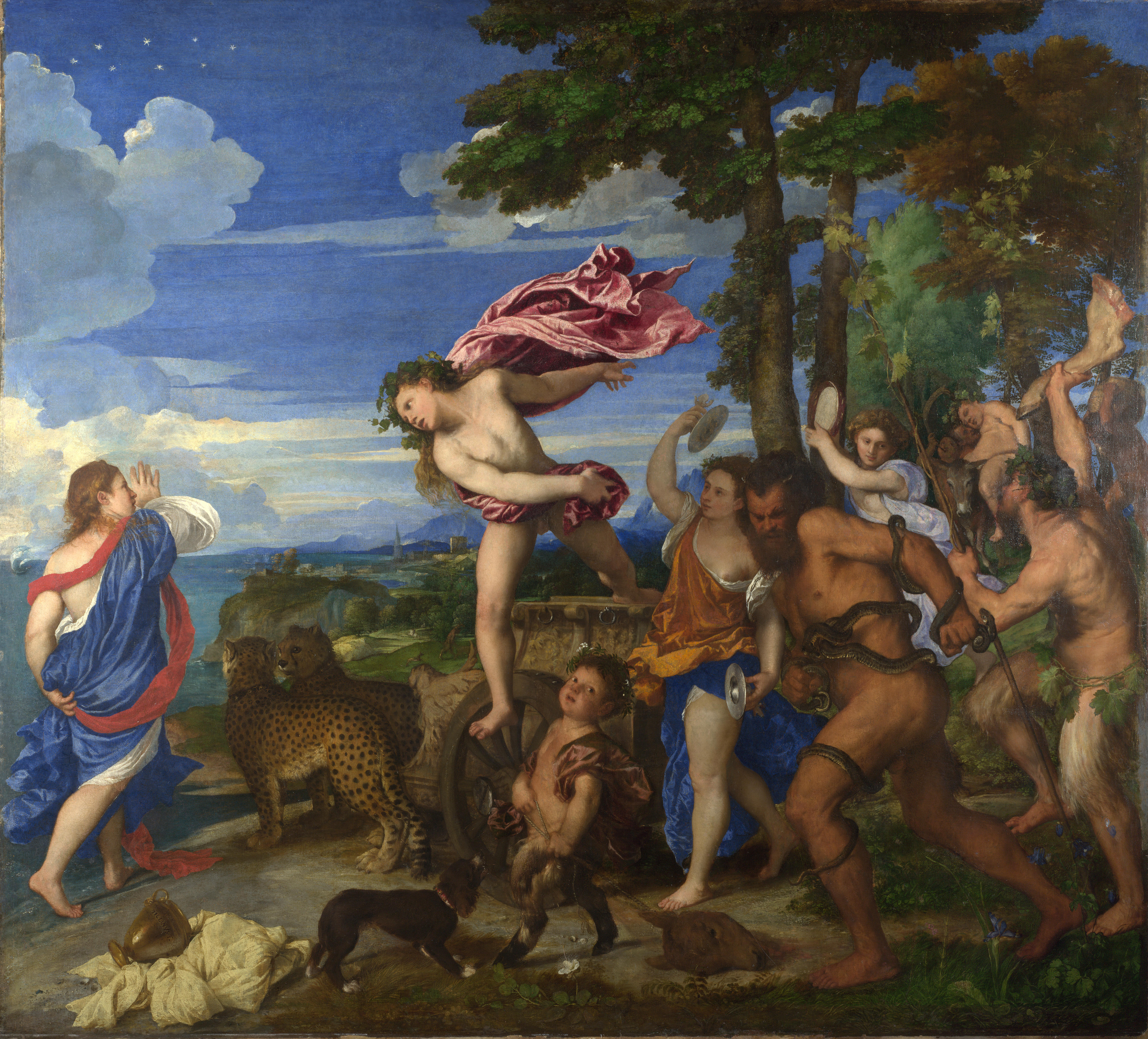 Bacchus and Ariadne, Titian, 1520–1523