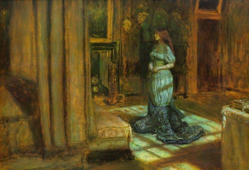 The Eve of Saint Agnes, John Everett Millais, 1863